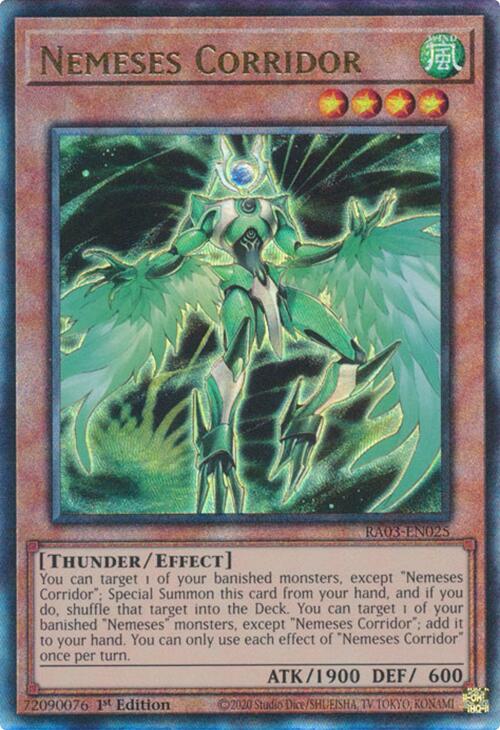 Nemeses Corridor (UTR) [RA03-EN025] Prismatic Ultimate Rare | Gam3 Escape