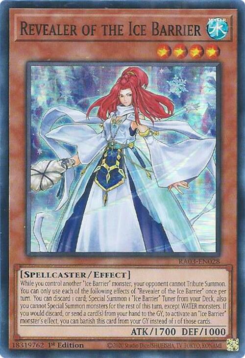 Revealer of the Ice Barrier [RA03-EN028] Super Rare | Gam3 Escape