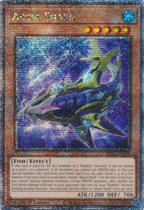 Abyss Shark (Quarter Century Secret Rare) [RA03-EN030] Quarter Century Secret Rare | Gam3 Escape