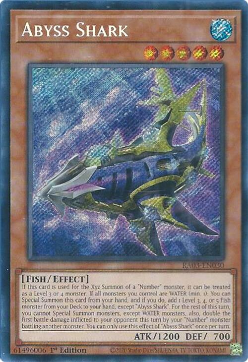 Abyss Shark (Secret Rare) [RA03-EN030] Secret Rare | Gam3 Escape