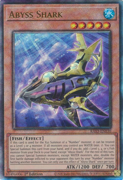 Abyss Shark (UTR) [RA03-EN030] Prismatic Ultimate Rare | Gam3 Escape