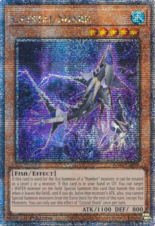 Crystal Shark (Quarter Century Secret Rare) [RA03-EN031] Quarter Century Secret Rare | Gam3 Escape