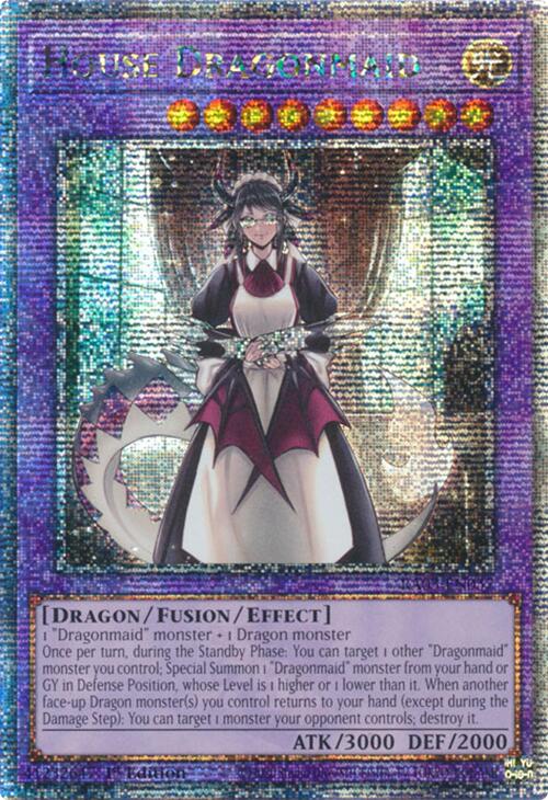 House Dragonmaid (Quarter Century Secret Rare) [RA03-EN037] Quarter Century Secret Rare | Gam3 Escape