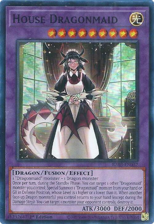 House Dragonmaid [RA03-EN037] Super Rare | Gam3 Escape