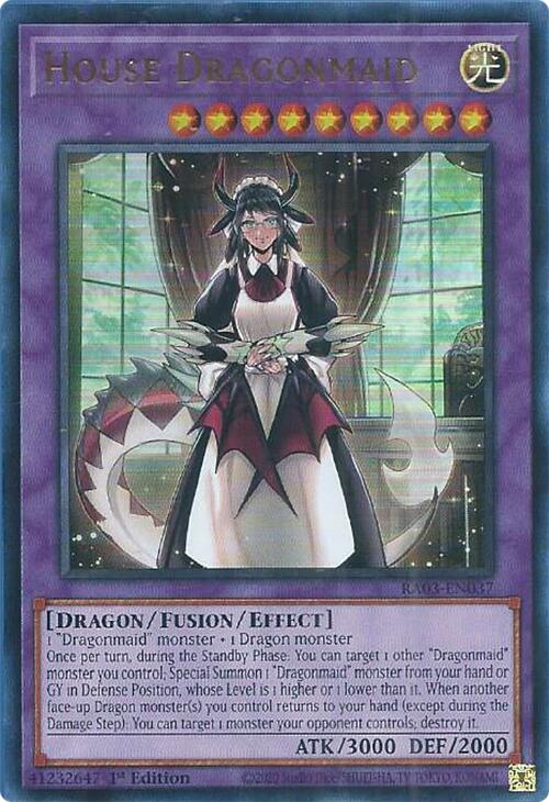 House Dragonmaid (UR) [RA03-EN037] Ultra Rare | Gam3 Escape