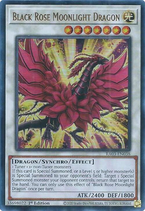 Black Rose Moonlight Dragon (UR) [RA03-EN038] Ultra Rare | Gam3 Escape