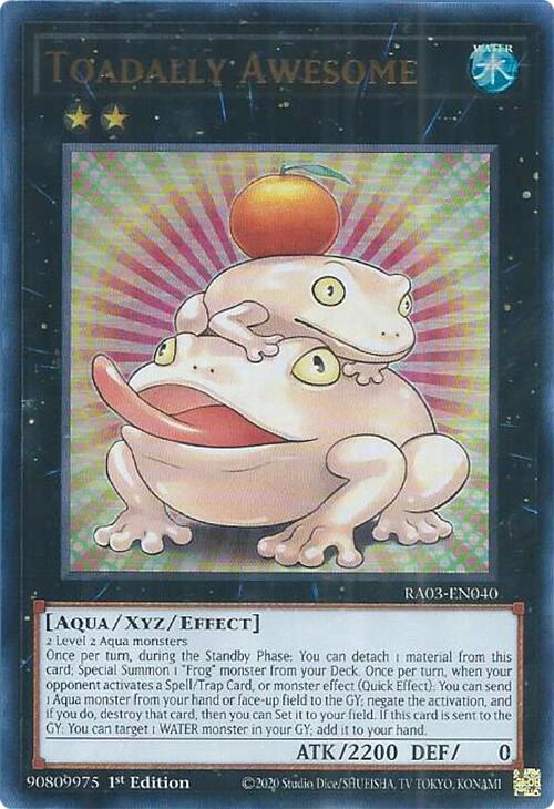 Toadally Awesome (UR) [RA03-EN040] Ultra Rare | Gam3 Escape