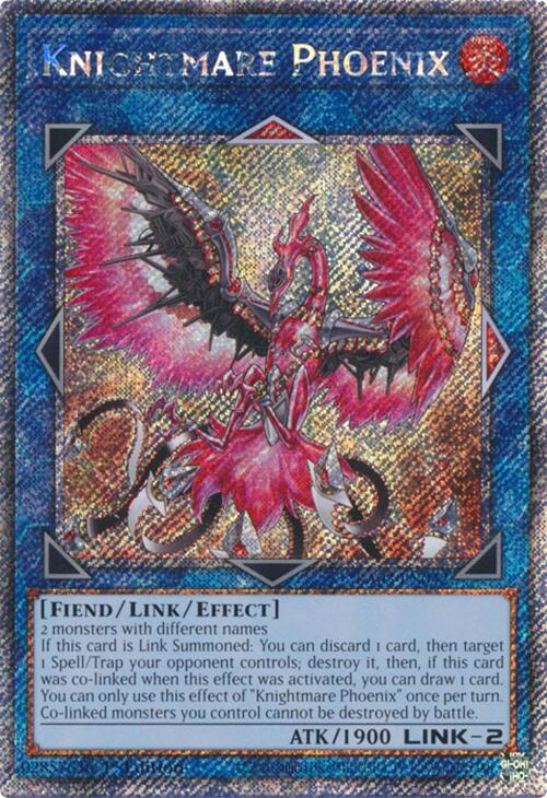 Knightmare Phoenix (Platinum Secret Rare) [RA03-EN042] Platinum Secret Rare | Gam3 Escape