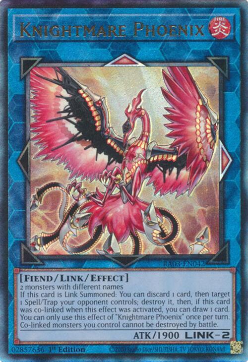 Knightmare Phoenix (UTR) [RA03-EN042] Prismatic Ultimate Rare | Gam3 Escape