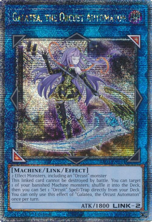 Galatea, the Orcust Automaton (Quarter Century Secret Rare) [RA03-EN044] Quarter Century Secret Rare | Gam3 Escape