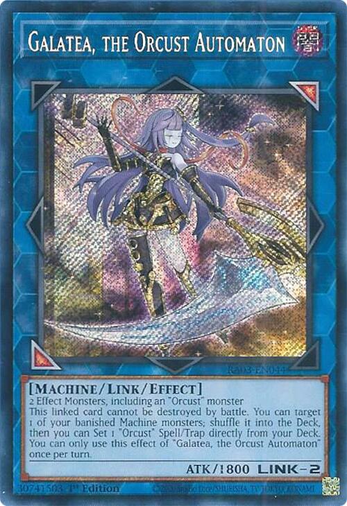 Galatea, the Orcust Automaton (Secret Rare) [RA03-EN044] Secret Rare | Gam3 Escape