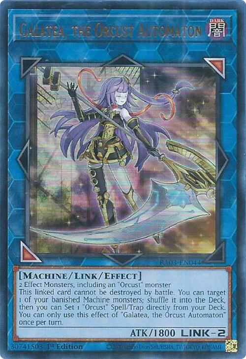 Galatea, the Orcust Automaton (UR) [RA03-EN044] Ultra Rare | Gam3 Escape