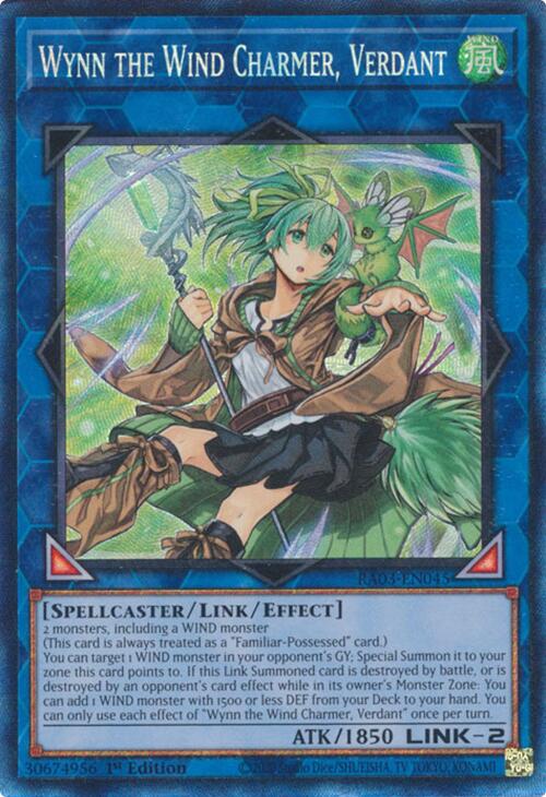 Wynn the Wind Charmer, Verdant (CR) [RA03-EN045] Prismatic Collector's Rare | Gam3 Escape