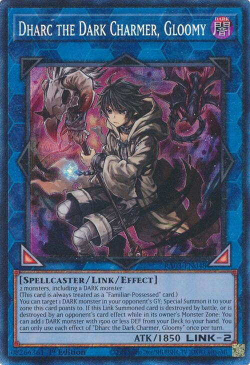 Dharc the Dark Charmer, Gloomy (CR) [RA03-EN048] Prismatic Collector's Rare | Gam3 Escape