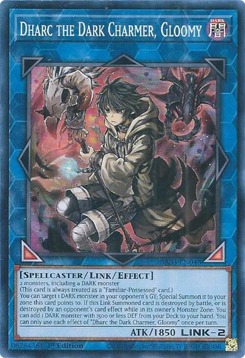 Dharc the Dark Charmer, Gloomy [RA03-EN048] Super Rare | Gam3 Escape