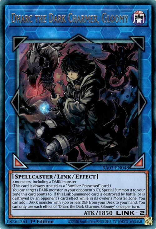 Dharc the Dark Charmer, Gloomy (UTR) [RA03-EN048] Prismatic Ultimate Rare | Gam3 Escape