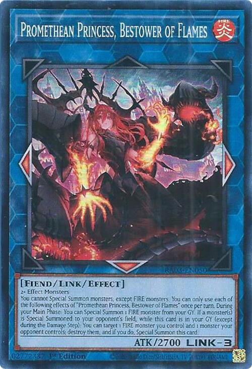 Promethean Princess, Bestower of Flames [RA03-EN050] Super Rare | Gam3 Escape