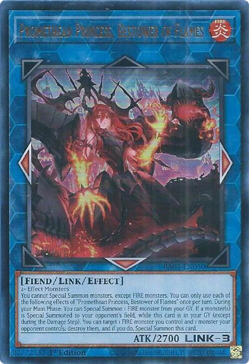 Promethean Princess, Bestower of Flames (UR) [RA03-EN050] Ultra Rare | Gam3 Escape