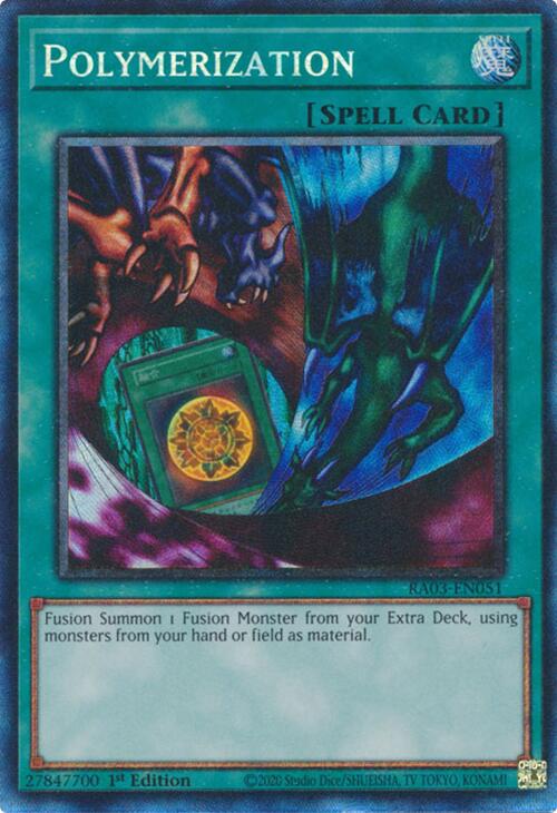 Polymerization (Alternate Art) (CR) [RA03-EN051] Prismatic Collector's Rare | Gam3 Escape