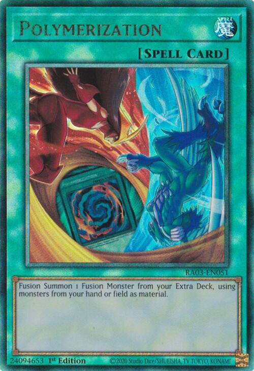 Polymerization (UTR) [RA03-EN051] Prismatic Ultimate Rare | Gam3 Escape