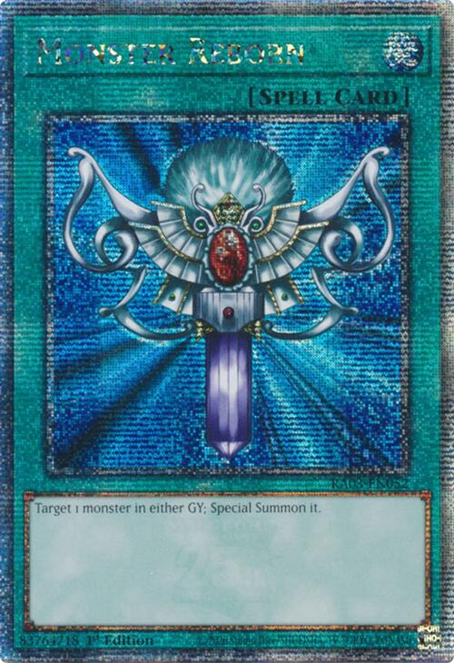 Monster Reborn (Quarter Century Secret Rare) [RA03-EN052] Quarter Century Secret Rare | Gam3 Escape