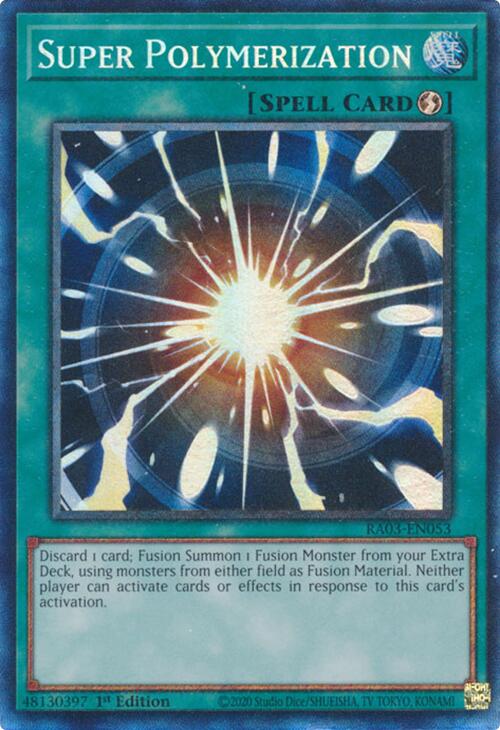 Super Polymerization (CR) [RA03-EN053] Prismatic Collector's Rare | Gam3 Escape