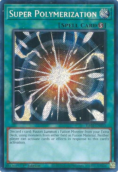 Super Polymerization (Secret Rare) [RA03-EN053] Secret Rare | Gam3 Escape