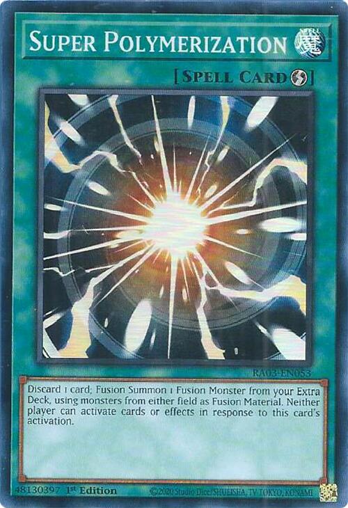 Super Polymerization [RA03-EN053] Super Rare | Gam3 Escape