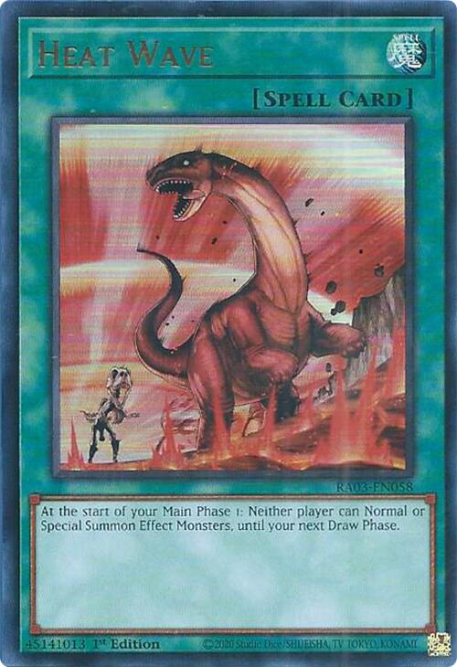 Heat Wave (UR) [RA03-EN058] Ultra Rare | Gam3 Escape