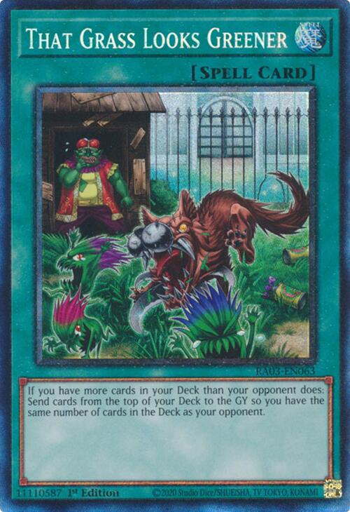 That Grass Looks Greener (CR) [RA03-EN063] Prismatic Collector's Rare | Gam3 Escape