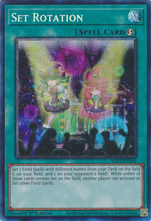 Set Rotation (CR) [RA03-EN065] Prismatic Collector's Rare | Gam3 Escape