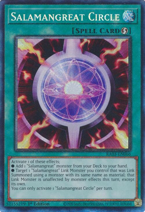 Salamangreat Circle (CR) [RA03-EN066] Prismatic Collector's Rare | Gam3 Escape