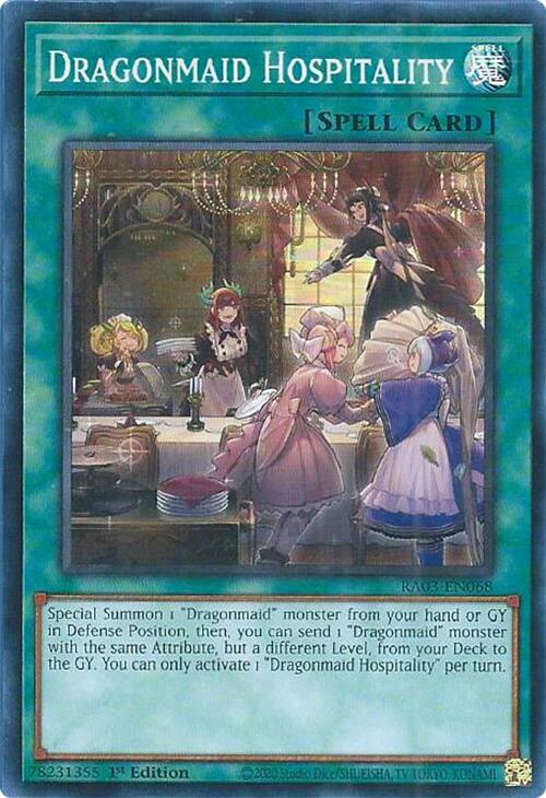 Dragonmaid Hospitality [RA03-EN068] Super Rare | Gam3 Escape