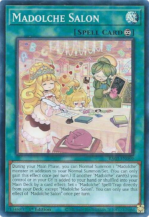 Madolche Salon [RA03-EN069] Super Rare | Gam3 Escape