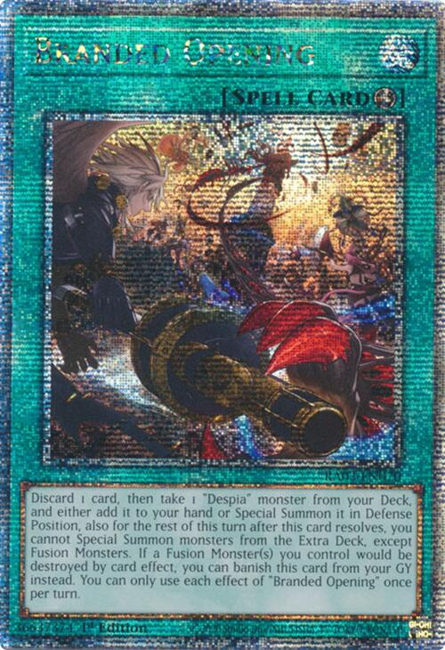 Branded Opening (Quarter Century Secret Rare) [RA03-EN070] Quarter Century Secret Rare | Gam3 Escape