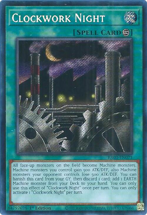 Clockwork Night (Secret Rare) [RA03-EN071] Secret Rare | Gam3 Escape