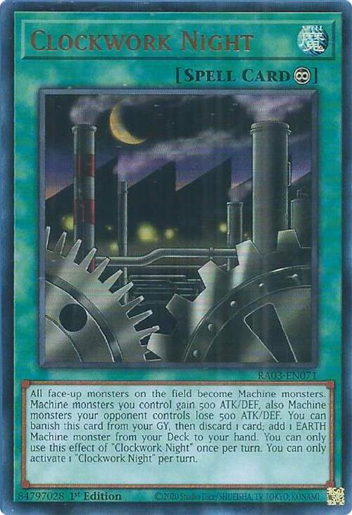 Clockwork Night (UR) [RA03-EN071] Ultra Rare | Gam3 Escape