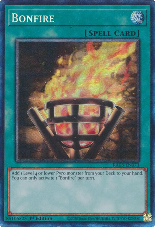 Bonfire (CR) [RA03-EN073] Prismatic Collector's Rare | Gam3 Escape