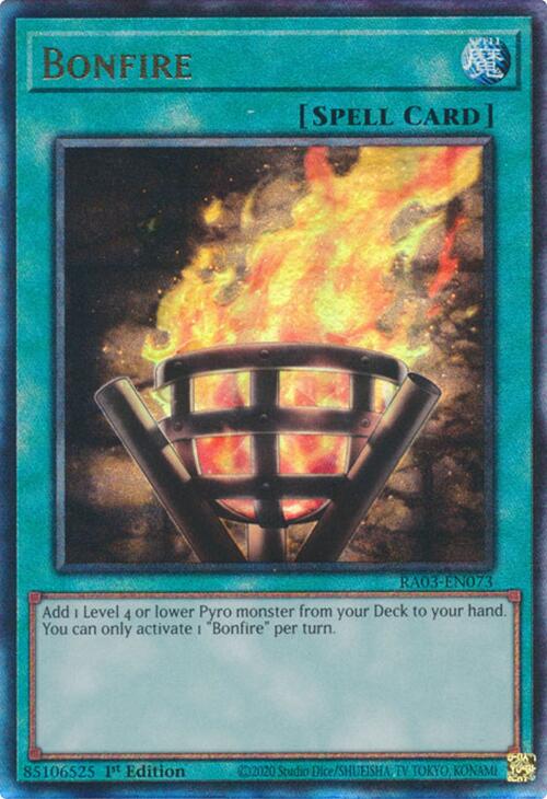 Bonfire (UTR) [RA03-EN073] Prismatic Ultimate Rare | Gam3 Escape