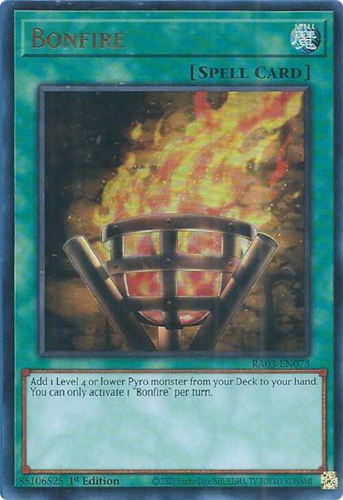 Bonfire (UR) [RA03-EN073] Ultra Rare | Gam3 Escape