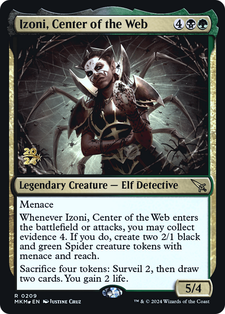 Izoni, Center of the Web [Murders at Karlov Manor Prerelease Promos] | Gam3 Escape