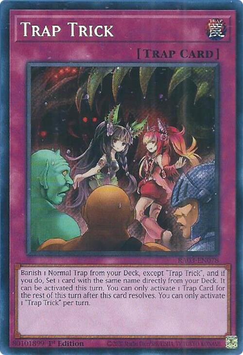 Trap Trick (Secret Rare) [RA03-EN078] Secret Rare | Gam3 Escape