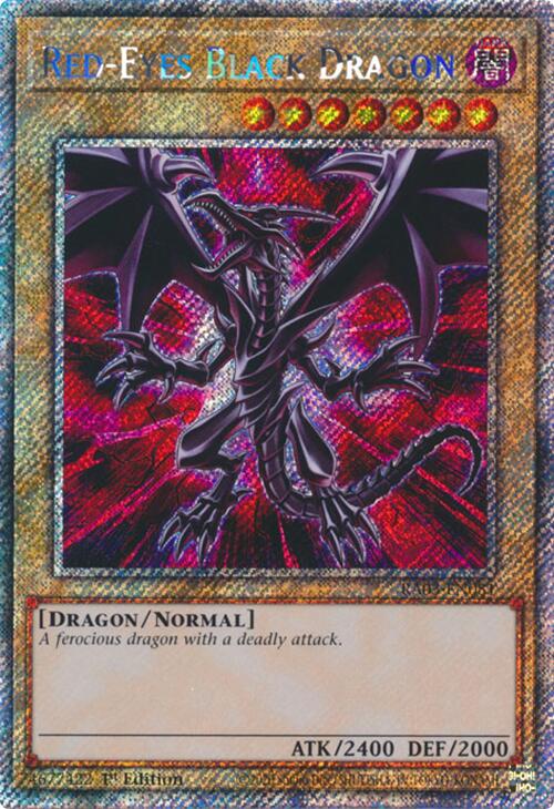 Red-Eyes Black Dragon (Platinum Secret Rare) [RA03-EN081] Platinum Secret Rare | Gam3 Escape