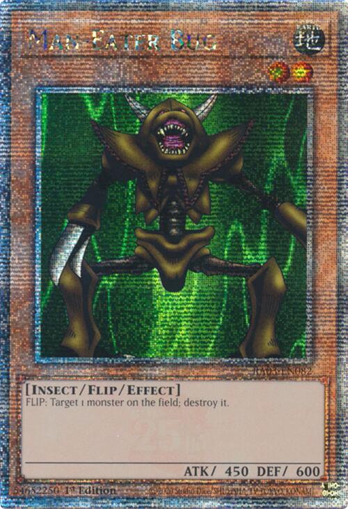 Man-Eater Bug (Quarter Century Secret Rare) [RA03-EN082] Quarter Century Secret Rare | Gam3 Escape