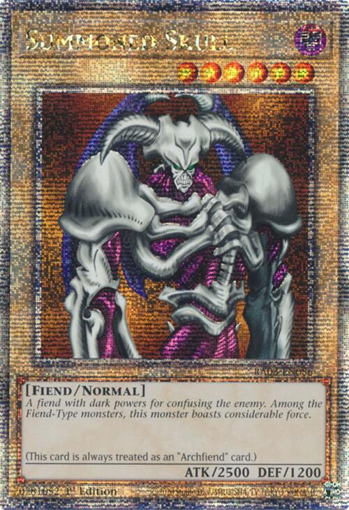 Summoned Skull (Quarter Century Secret Rare) [RA03-EN086] Quarter Century Secret Rare | Gam3 Escape