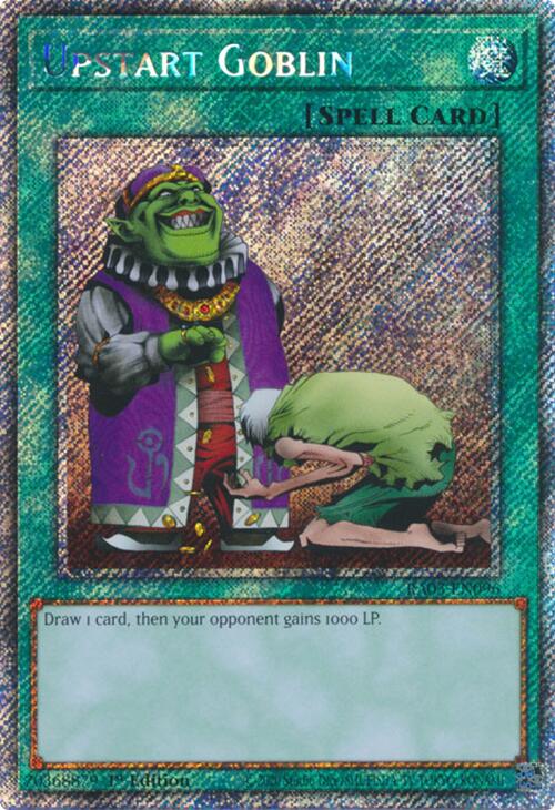 Upstart Goblin (Platinum Secret Rare) [RA03-EN096] Platinum Secret Rare | Gam3 Escape