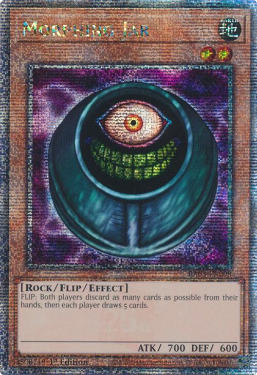 Morphing Jar (Quarter Century Secret Rare) [RA03-EN098] Quarter Century Secret Rare | Gam3 Escape