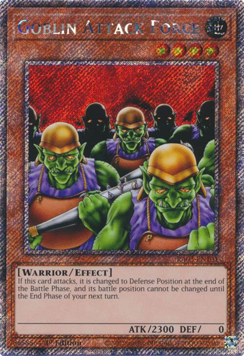 Goblin Attack Force (Platinum Secret Rare) [RA03-EN101] Platinum Secret Rare | Gam3 Escape