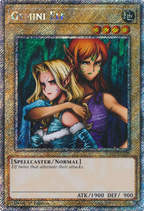 Gemini Elf (Platinum Secret Rare) [RA03-EN109] Platinum Secret Rare | Gam3 Escape