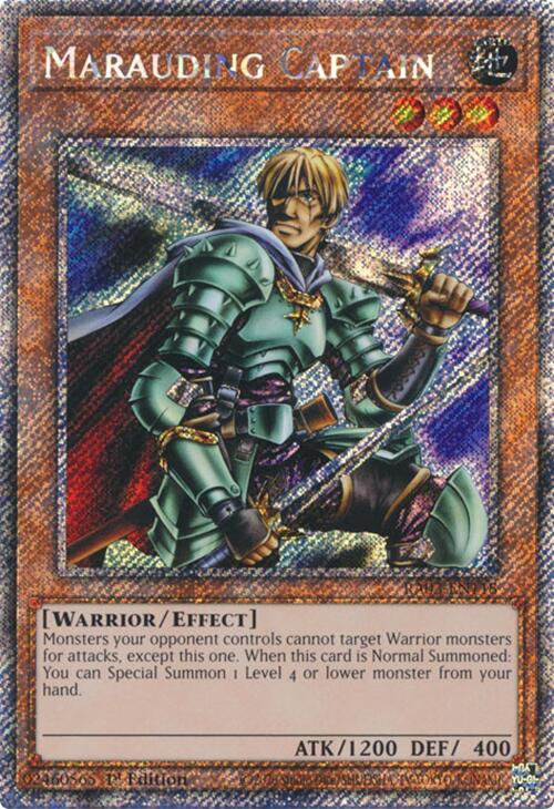 Marauding Captain (Platinum Secret Rare) [RA03-EN118] Platinum Secret Rare | Gam3 Escape